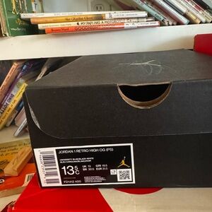 Jordan 1 Retro High OG PS Black and White